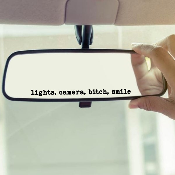 Tortured Poets Department Inspired Vinyl Decal | T Swift Inspired | 6.5"w X .4" h | 30+ Vinyl Colors to Choose | Rear view Mirror Decal