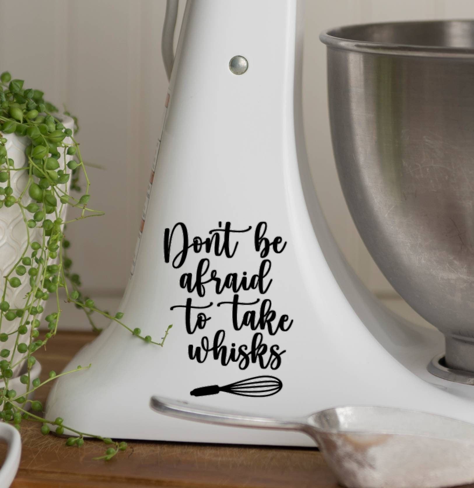 Kitchenaid Mixer Decal Vinyl Decal Funny Baker Gift Baking Therapy