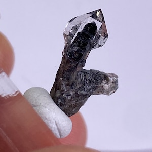 Pristine Small Terminated &quot;Herkimer Diamond&quot; Scepter Quartz from New York State  - Herkimer County  1.9 cm - Perfect Termination