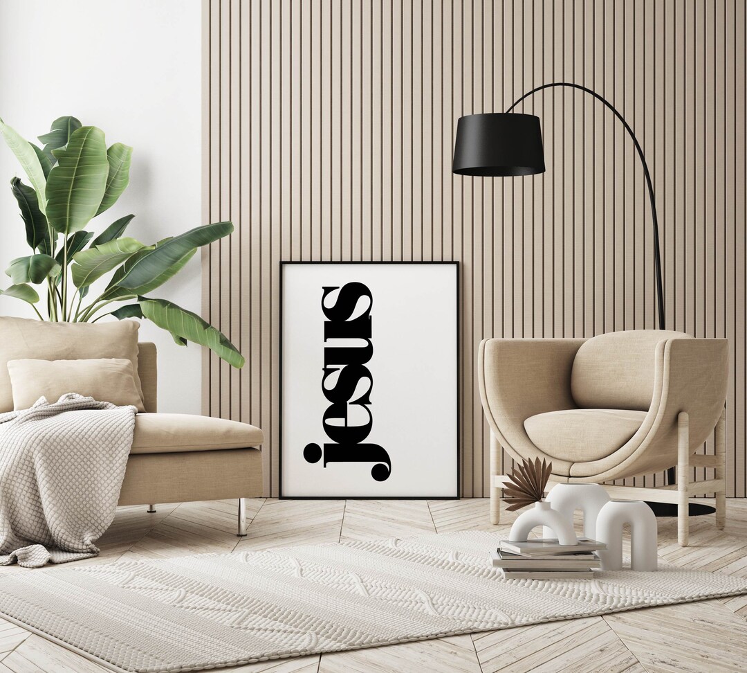 Jesus Print | Digital Download | Wall Art | Christian Prints ...