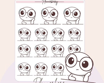Cuthbert thinking planner stickers