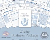 Witchy Business | Business Planner | Witch Aesthetic | Digital Download | Daily Planner | Weekly Planner | Business Goals | Working Witch