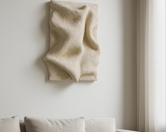 Embrace — Stone-inspired Wall Sculpture