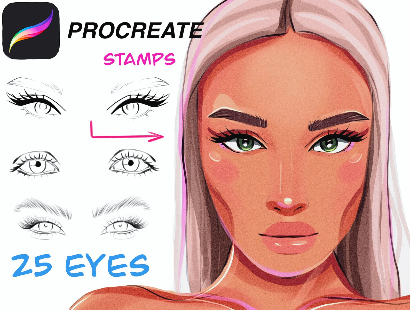 Stamps procreate. Кисть штамп горы для procreate. Губы штамп. Abstract stamp. Stamps procreate.