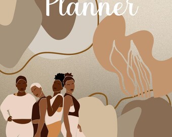 Printable Planners, Self-Care Planner, Black Girl Planner, Daily Planner, Instant Download Planners, Printable Calendar, Planner Downloads