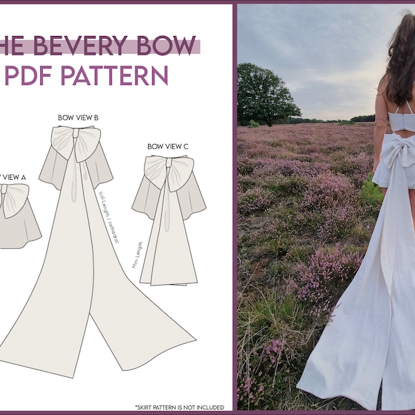 PATTERN - The Beverly Bow - #TheBeverlyBow