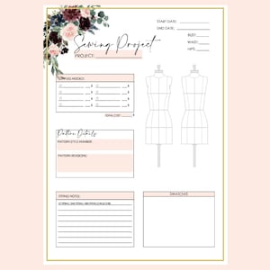 Sewing Project Planner