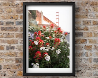 Golden Gate Bridge Digital Print - San Francisco, Californie