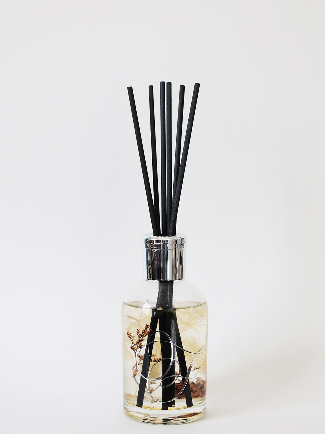 Aromart 200ml Reed Diffuser Rose & Vanilla, Botanic Dry Flower and