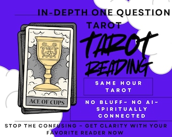 One Question Tarot Reading Same Hour | Direct Personal Answer | Love, Career & Life Guidance