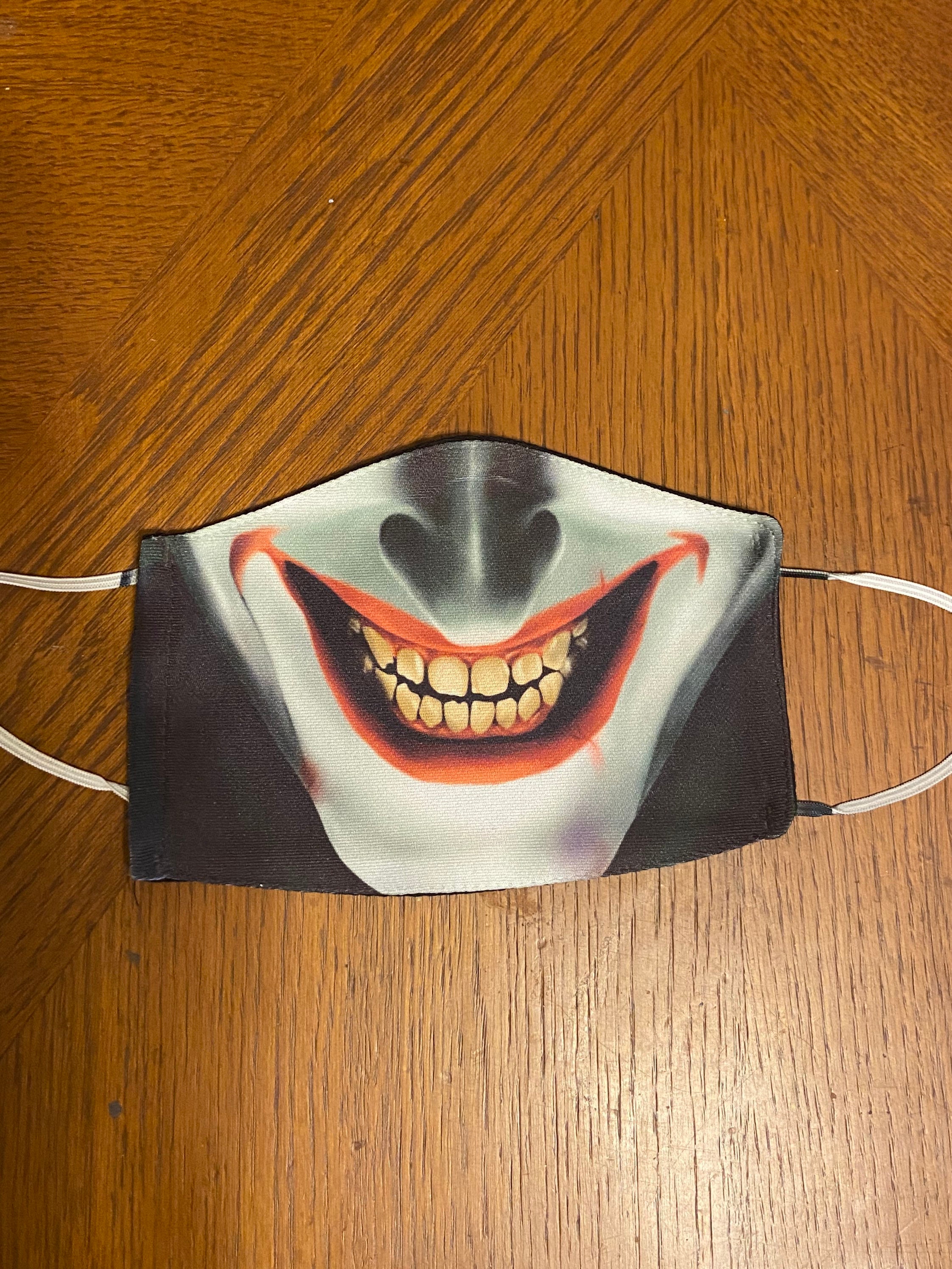The Joker Smile Face Mask/ Joker Face Mask/ Etsy