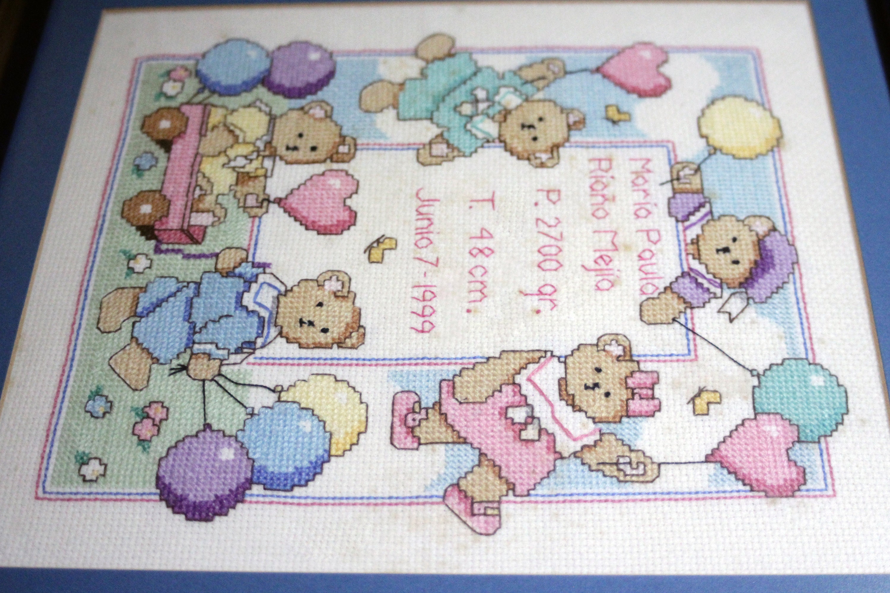 Custom nursery embroidery art finished cross stitch handmade  etsy uk Custom nursery embroidery art finished cross stitch handmade  etsy uk