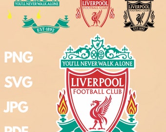 Auf dem rücken erstrahlt erstmals das münchner wappen auf dem auswärtstrikot (bildquelle: Logo Liverpool Wappen - Liverpool Decal Etsy