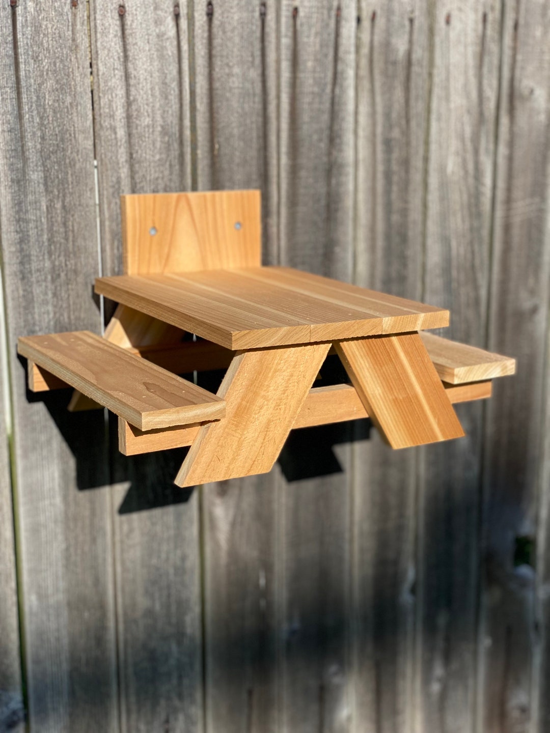 Squirrel Picnic Table Etsy
