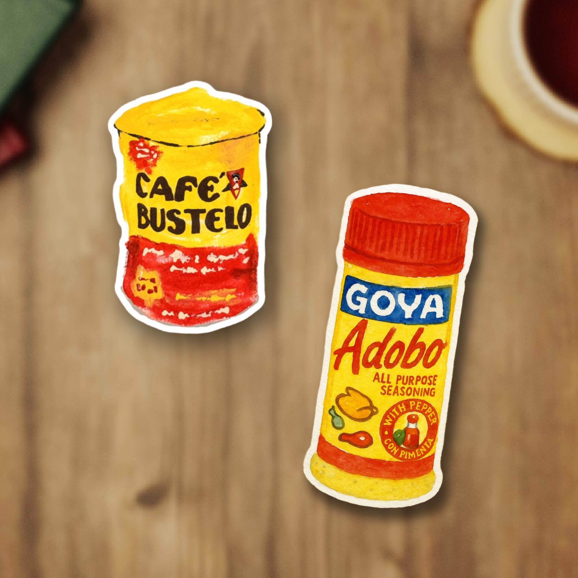 Goya Adobo Sticker - Latin American Sticker, Cafe Bustelo Sticker, Cuba ...