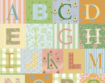 The Alphabet Print / Nursery illustration / Art print / A5, A4, A3, A2 / Wall Art / New Baby Gifts / Housewarming gift / Kids Wall Art