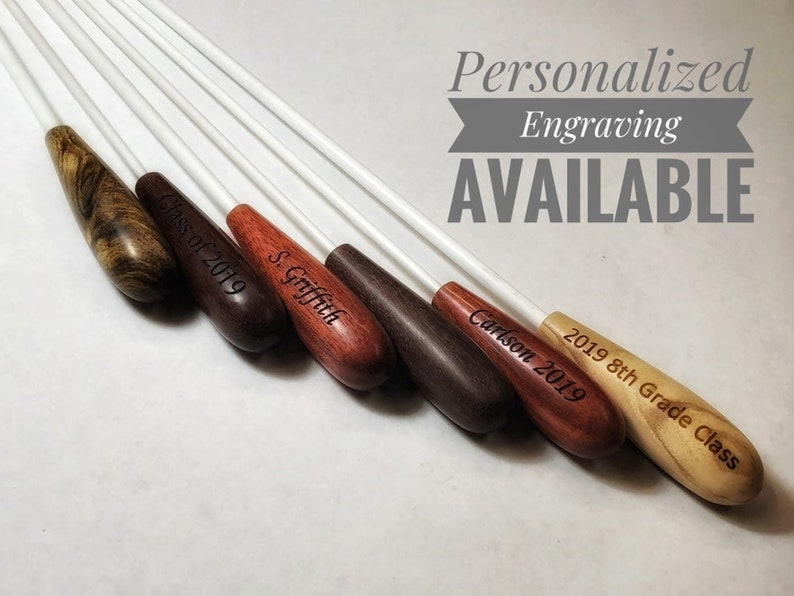 Custom Conductor Baton Baton and Case Personalized Etsy