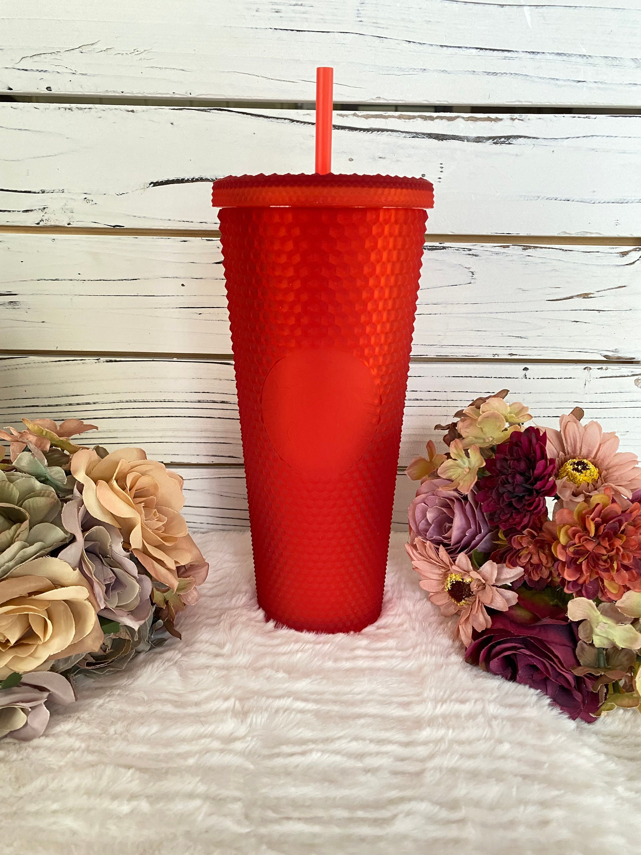 red starbucks cup