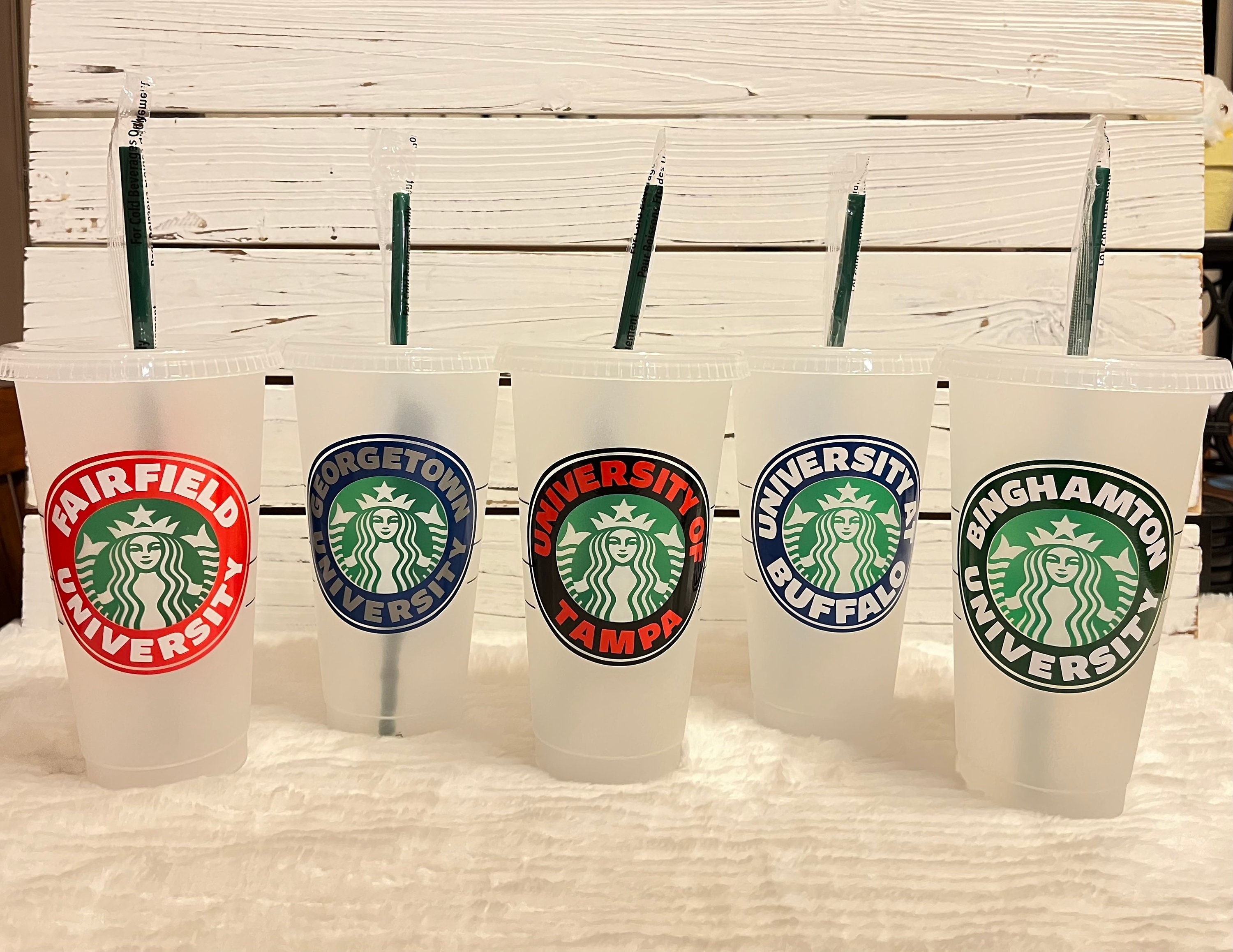 Personalized College Starbucks Cold Cup! – Jeannine's Gifts RVC