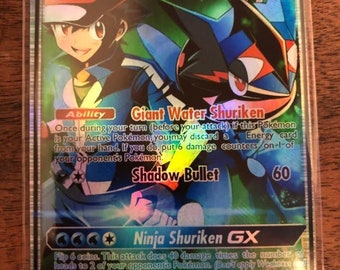 Ash Greninja Ex Etsy