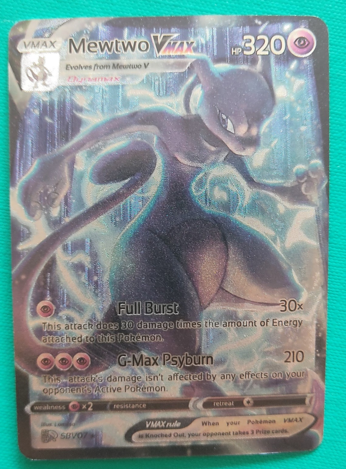Mewtwo V Max Mewtwo Mecha Cyber Vmax Gmax Greninja Gigantamax Gx