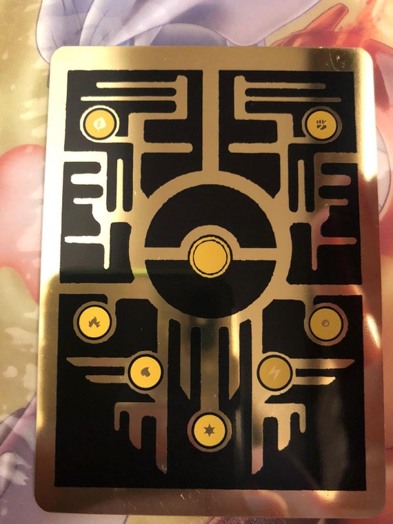 Blastoise Vmax Metalized Gold pokemon card