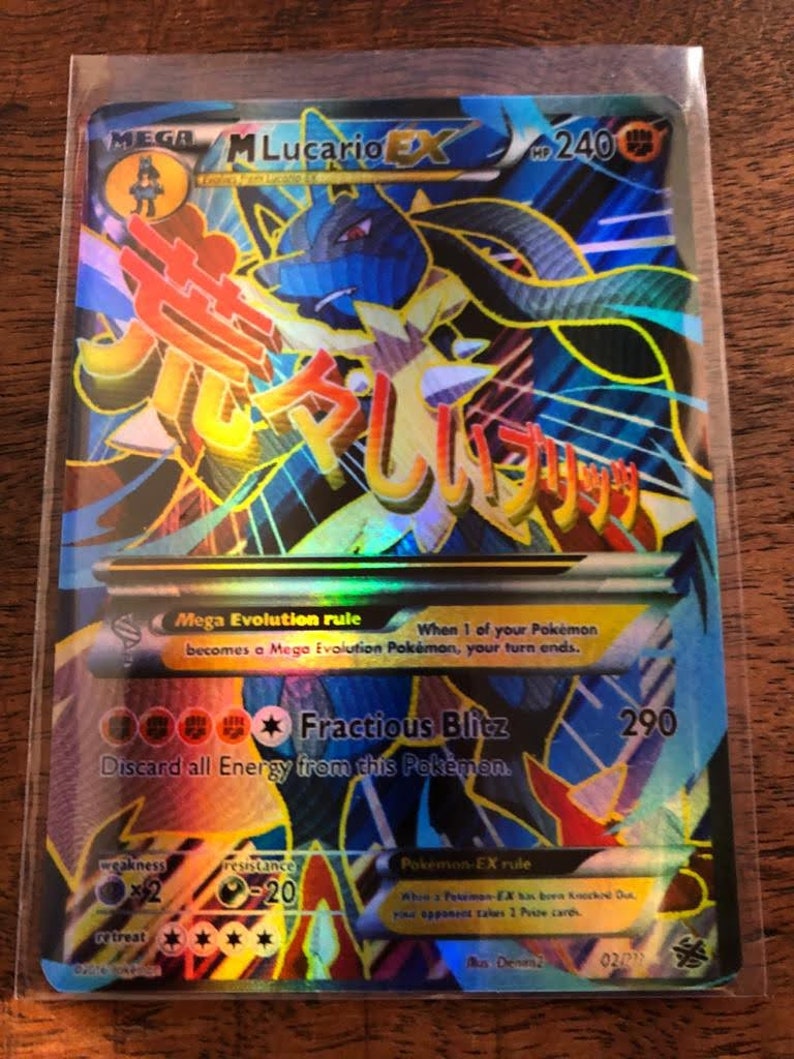 M Lucario EX Pokemon ex Pokemon GX | Etsy