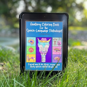 Anatomy Coloring Book for the Speech-Language Pathologist (Digital Download)