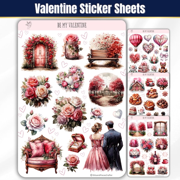 Rematic Sticker Romantic Love Stickers - Etsy
