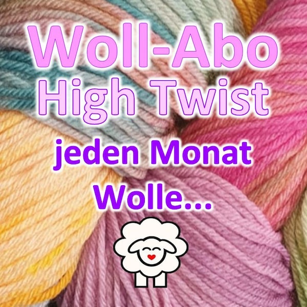 Das Maschenatelier „Merino High Twist“-Woll-Abo!