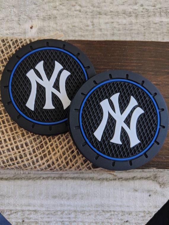 New York Yankees Car Coasters Etsy