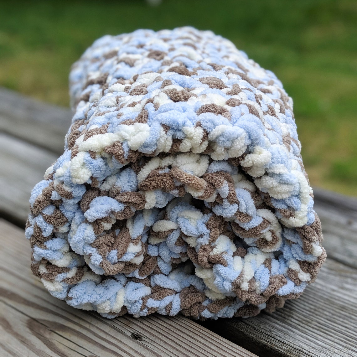 Gender Neutral Baby Blanket Tummy Time Blanket Crochet Etsy