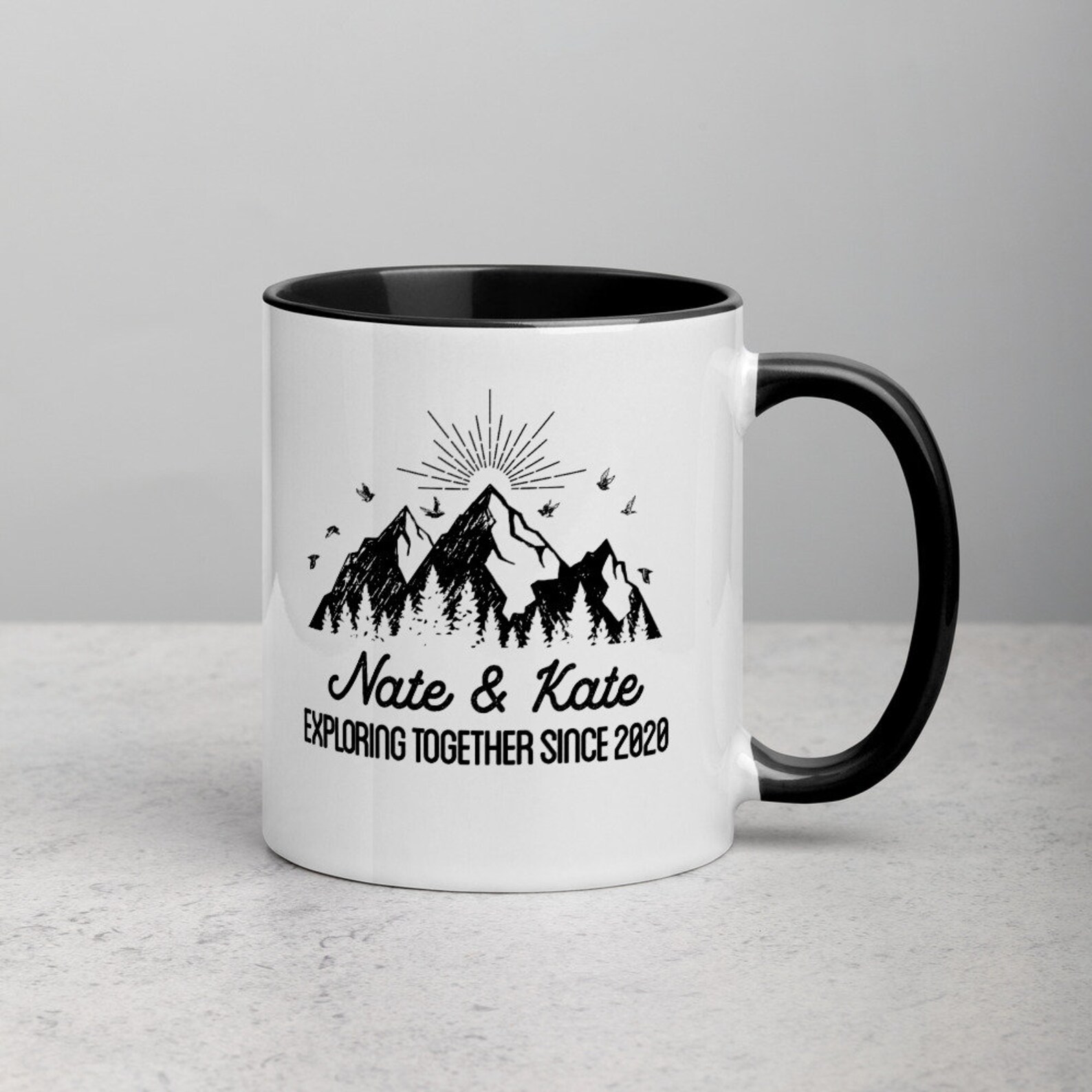 Custom Camping Mug Personalized Camp Mug Coffee Mug Etsy