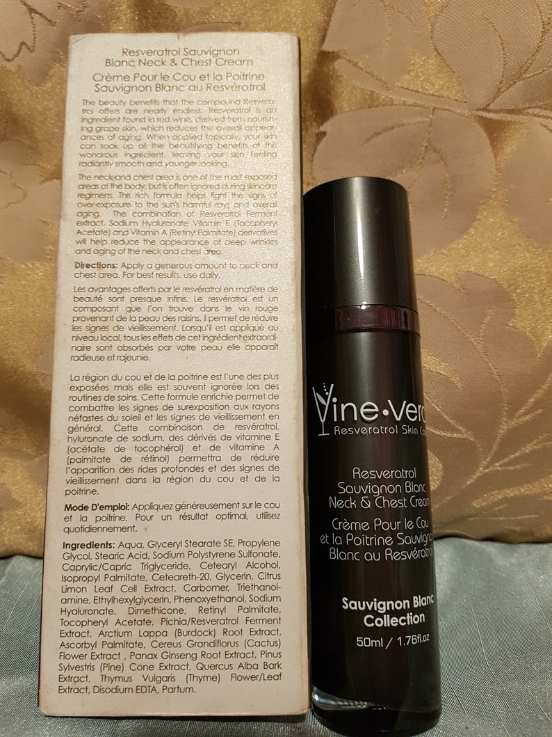 Vine vera resveratrol skin care Etsy