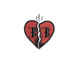 Archivo de bordado a máquina de corazón