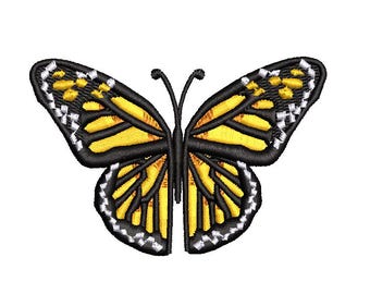 Diseño de mariposa para bordar a máquina (descarga digital)