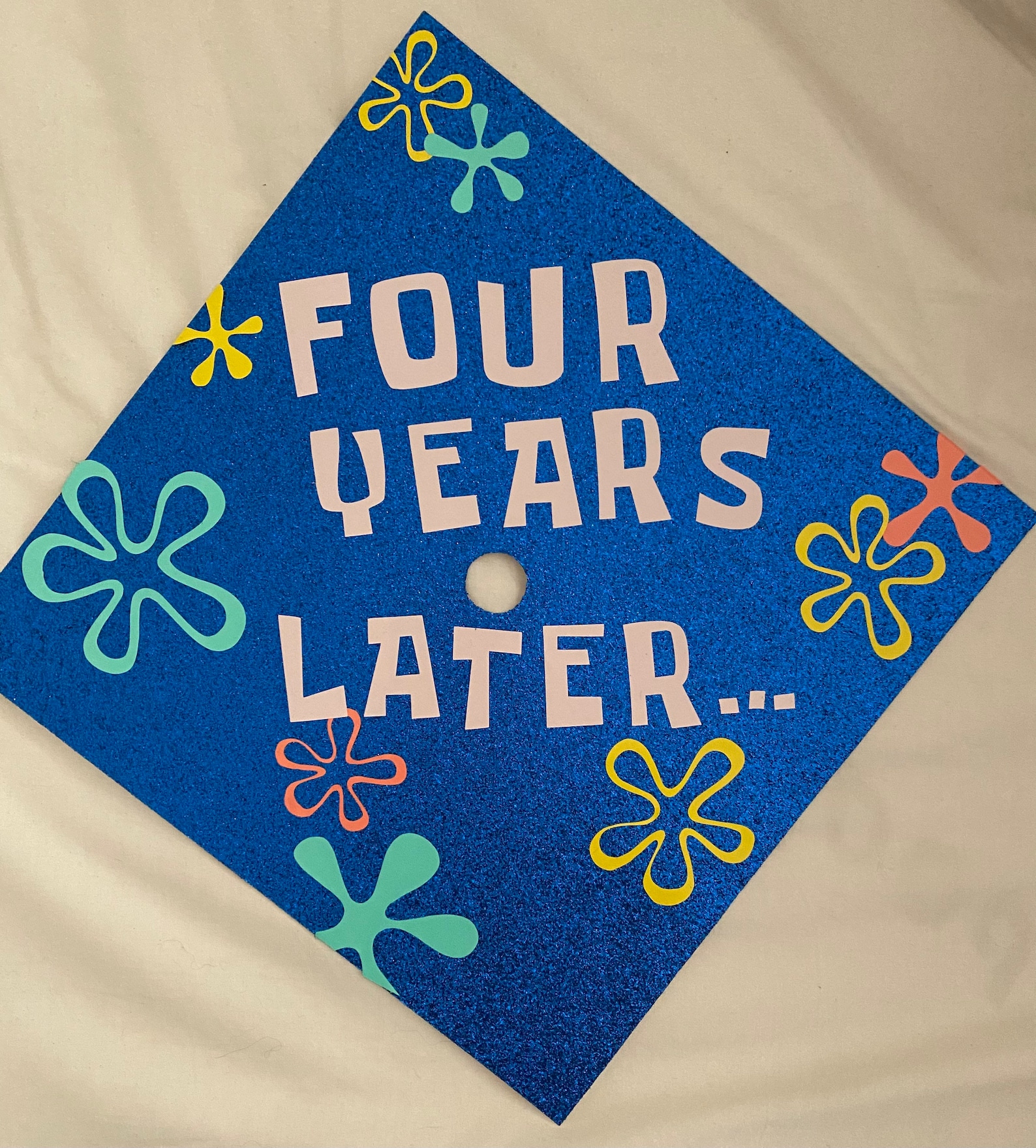 Spongebob graduation cap | Etsy