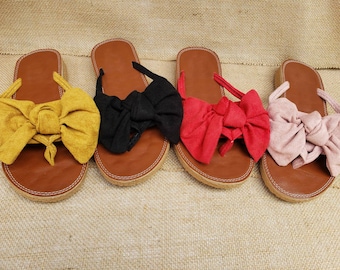 bow tie sandals