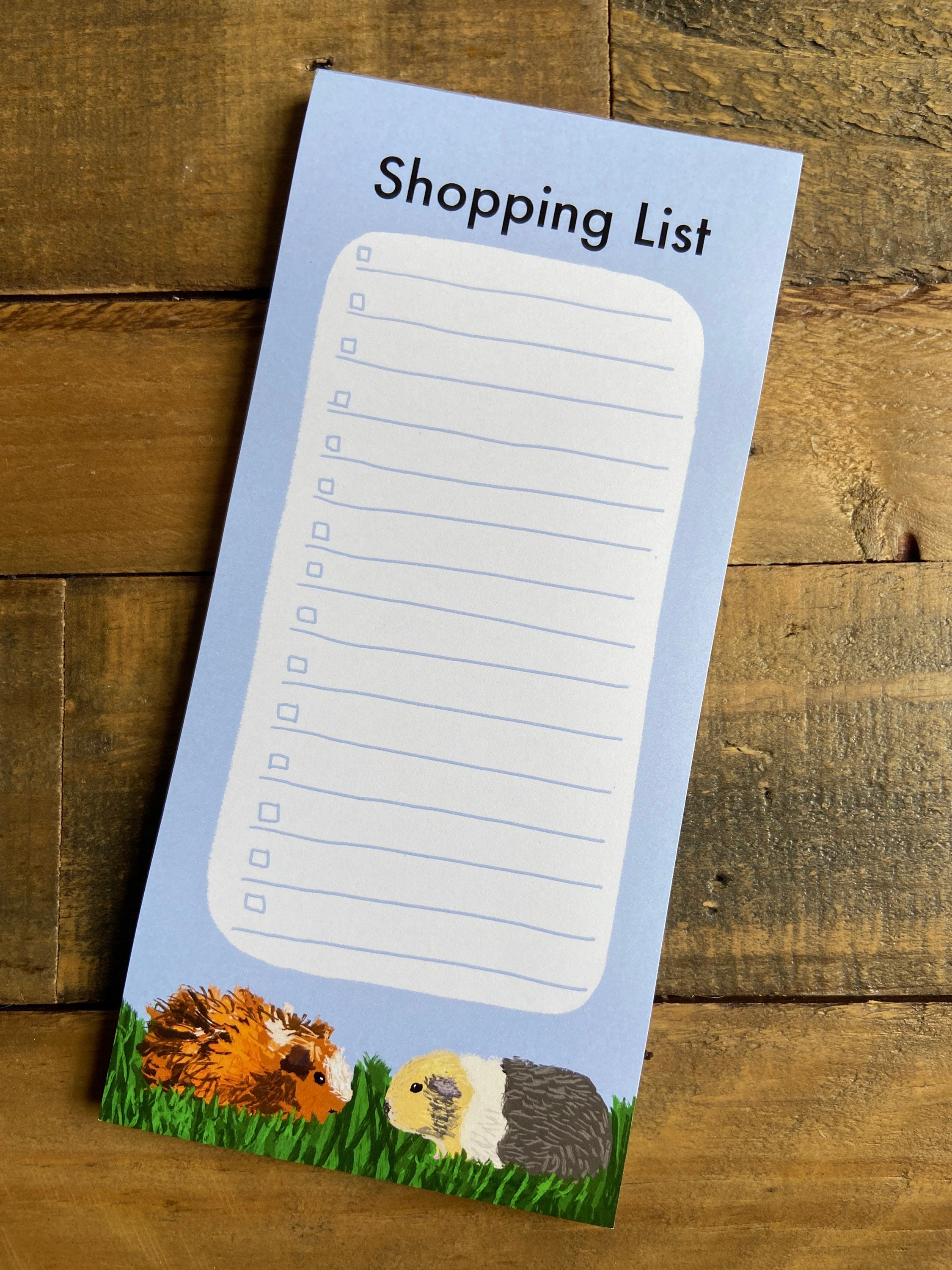 Guinea Pig Shopping List Notepad Etsy guinea-pig-shopping-list-notepad-etsy