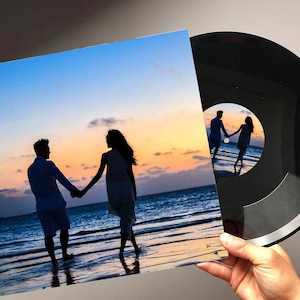 Custom Vinyl Record | CustomVinylMusic Vinyl Disc | Personalized Custom Vinyl Records | Christmas, Valentines, Anniversary Wedding Gift