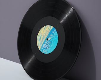 Custom 7" Vinyl Record: Personalized Mixtape with Cover & Labels