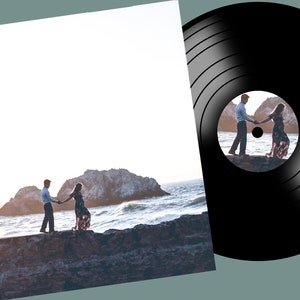 Custom Vinyl Record | CustomVinylMusic Vinyl Disc | Personalized Custom Vinyl Records | Christmas, Valentines, Anniversary Wedding Gift
