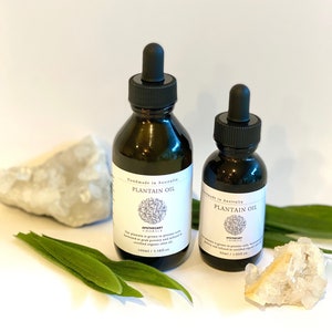 Organic Plantain Oil 50ml and 100ml
