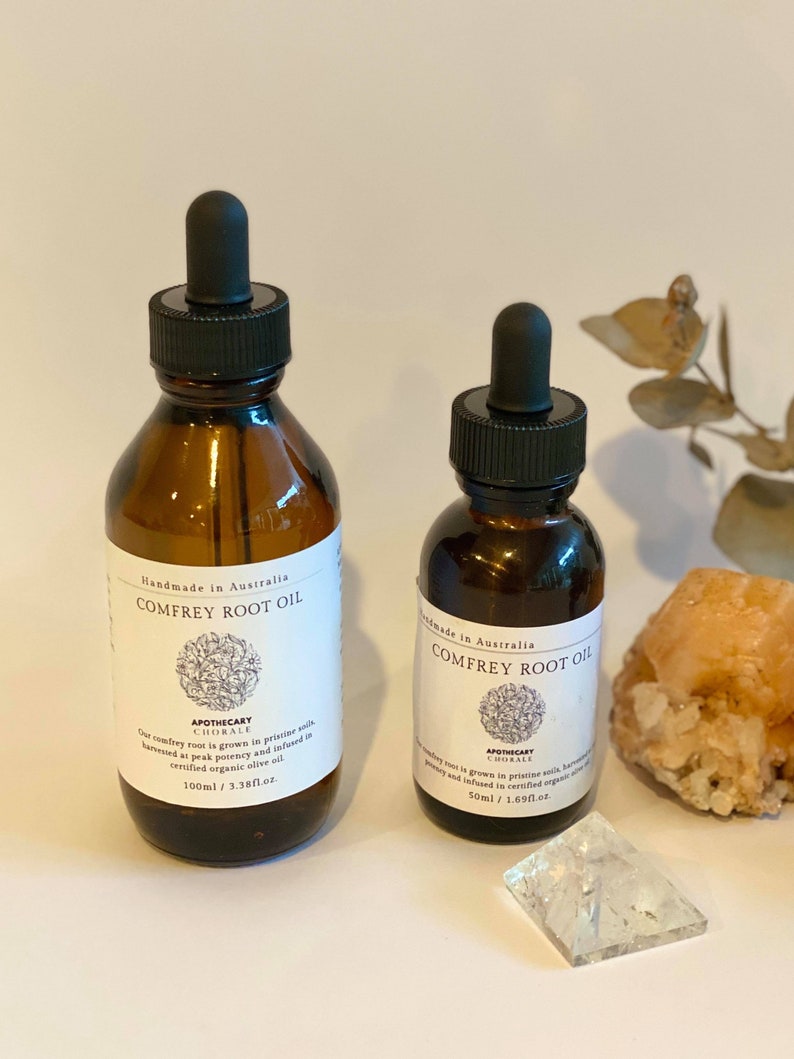 Organic Comfrey Root Oil 50ml and 100ml Etsy Australia