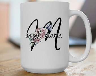 Taza personalizada de concientización sobre el embarazo y la pérdida infantil, regalo de aborto espontáneo, recuerdo de aborto espontáneo, regalo de mamá ángel, regalo de aborto espontáneo, pérdida de un niño,