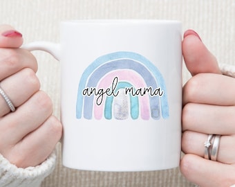 Taza de concientización sobre el embarazo y la pérdida infantil, regalo de aborto espontáneo, recuerdo de aborto espontáneo, regalo de mamá ángel, regalo de aborto espontáneo, pérdida de niños,