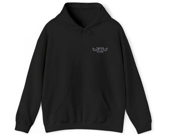 Sudadera bordada con la frase "Mamá de un ángel", sudadera con capucha "Mamá ángel", regalo conmemorativo personalizado para la pérdida de un bebé o del embarazo