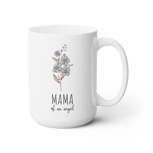 Pregnancy and Infant Loss Awareness Mug, stillborn gift, miscarriage keepsake, angel mom gift, miscarriage gift, child loss, image 4