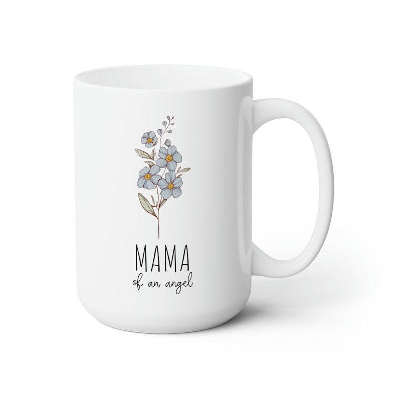 Pregnancy and Infant Loss Awareness Mug, stillborn gift, miscarriage keepsake, angel mom gift, miscarriage gift, child loss, image 4