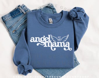 Sudadera de mamá ángel, sudadera de duelo, regalo por pérdida, mamá de un ángel, regalo para dolientes, bebé ángel